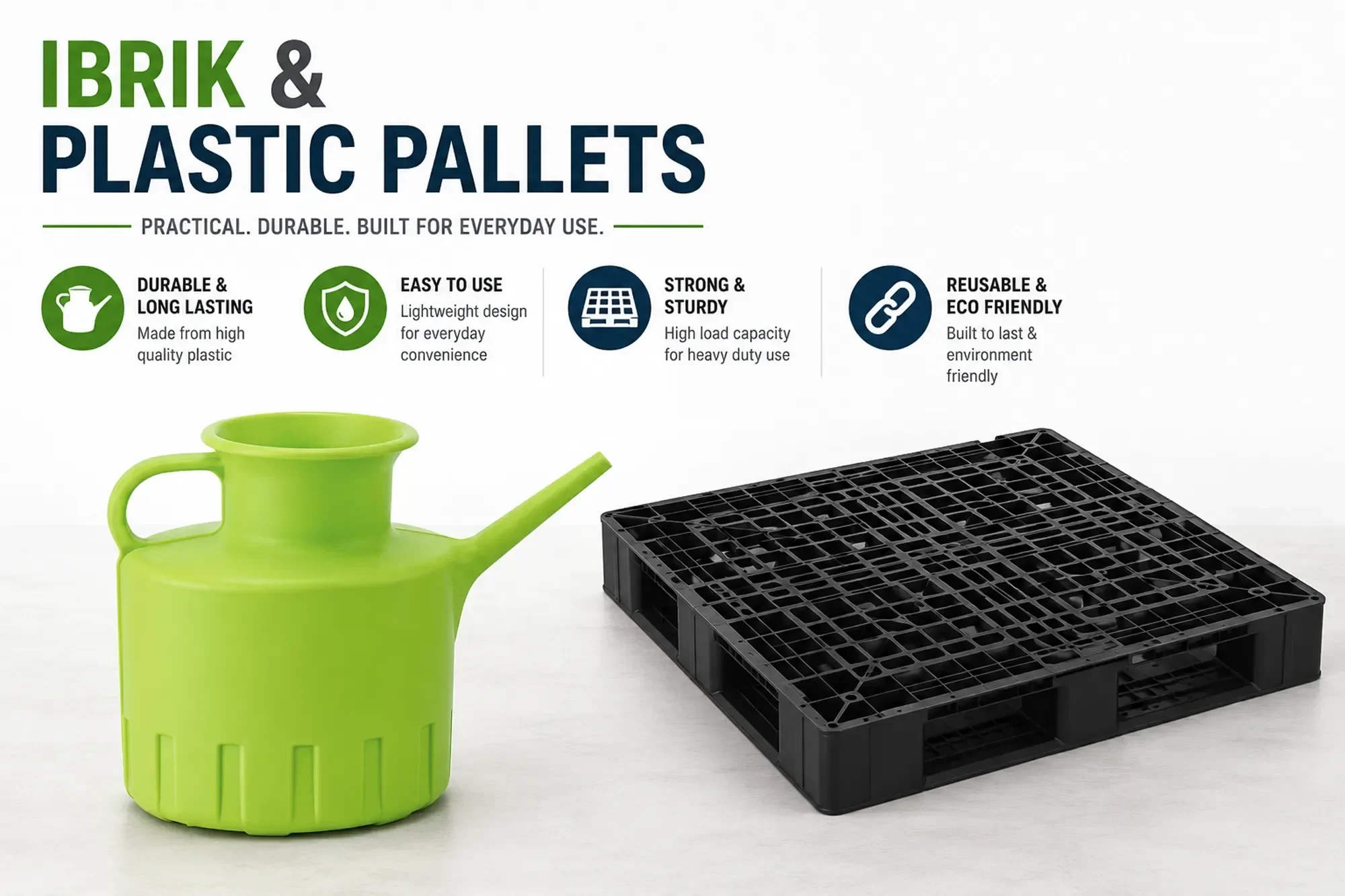 IBRIK AND PLASTIC PALLETS