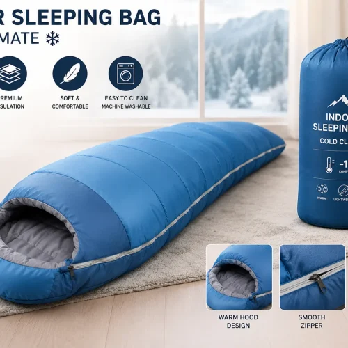 SLEEPING BAG, FOR INDOOR USE, COLD CLIMATE